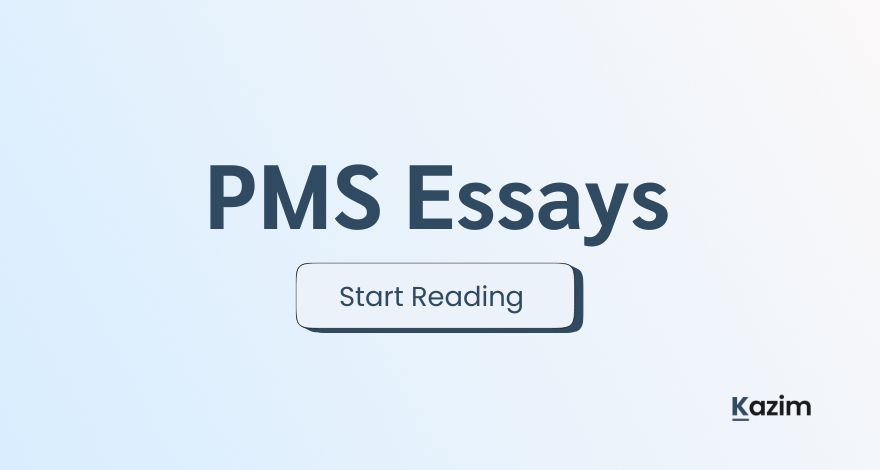 PMS Essays